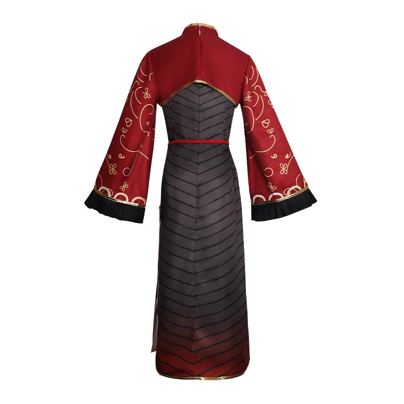 Фото Костюм для косплея Limbus Jia Xichun, аниме-игра, женское платье Ципао, одежда на Хэллоуин, праздничная форма, Ga-si-chun, комплект париков для ролевых игр №4