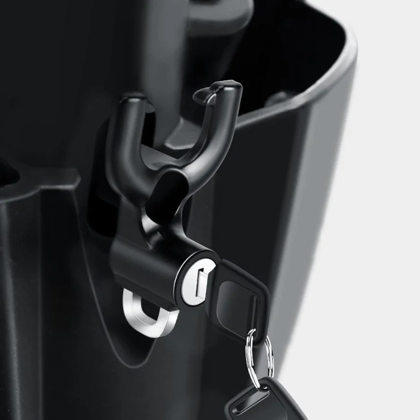 

Universal Metal Motorcycle Helmet Lock Bike Handlebar Helmet Anti-theft Safety Lock Accessories wih Hooks and Two Keys 1set