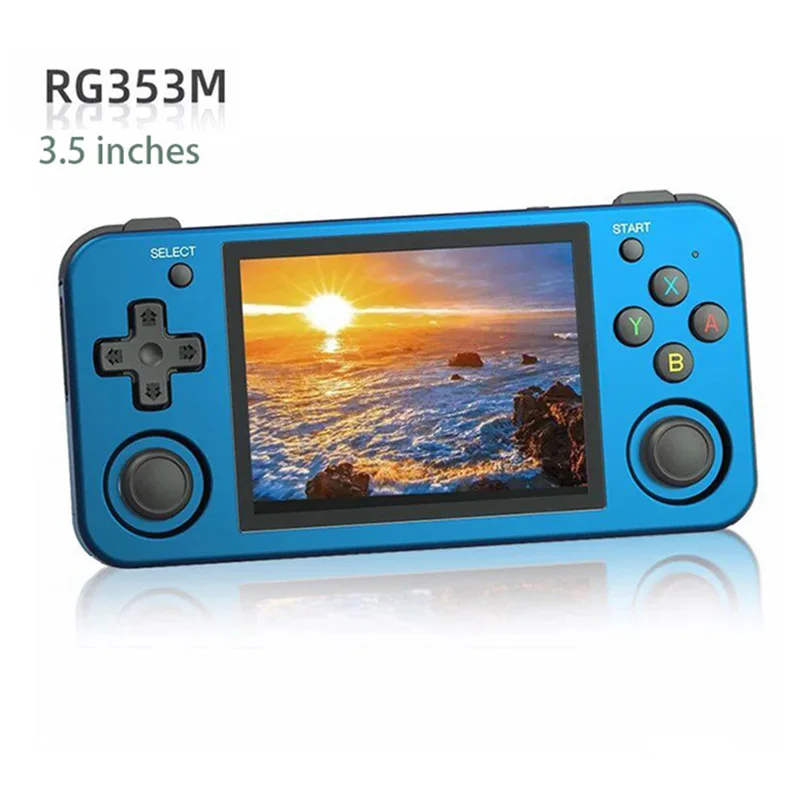 

3.5 Inch IPS Touch Screen Game RG353M Metal Player 3500 Milliampere Polymer Lithium-ion Battery Android 11 64 Bit Linux System
