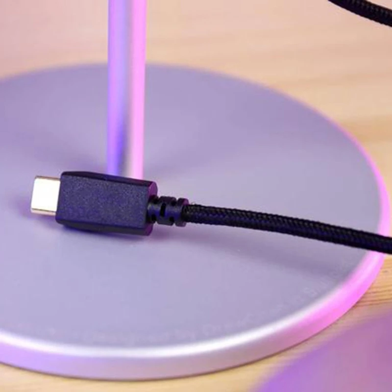 

Кабель для наушников CPDD USB C, мягкий Противоскользящий кабель для замены наушников Asus ROG / ROG S