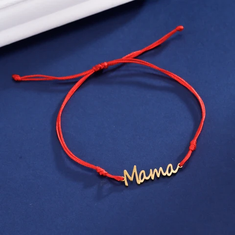 COOLTIME Регулируемые браслеты "Mama" из нержавеющей стали