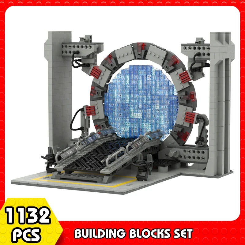 Конструктор MOC Stargateals SG-1, портативный строительный блок, кирпичи для путешествий, космические кубики, конструктор, игрушки для детей, подарки