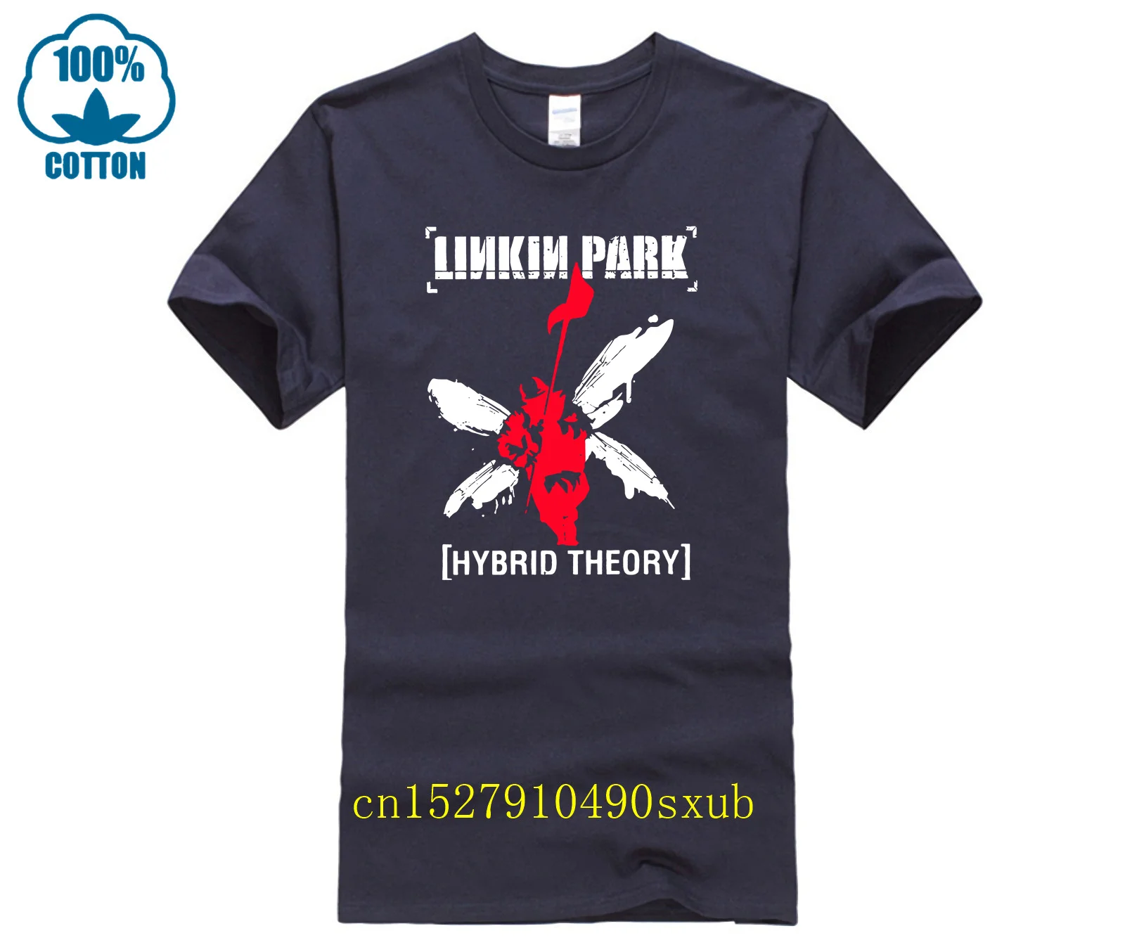 Футболка LinkinPark Hybrid Theory Мужская рубашка размеры от s до Xxxl летний сезон