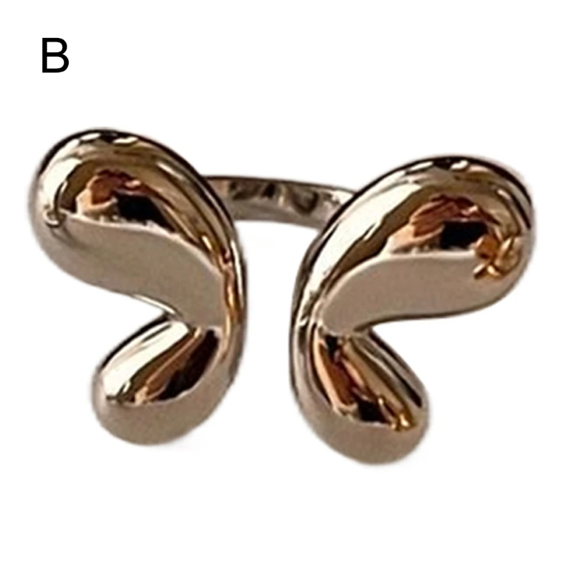 A0NF модные обручальные кольца для пар аксессуар шикарные на палец с украшением