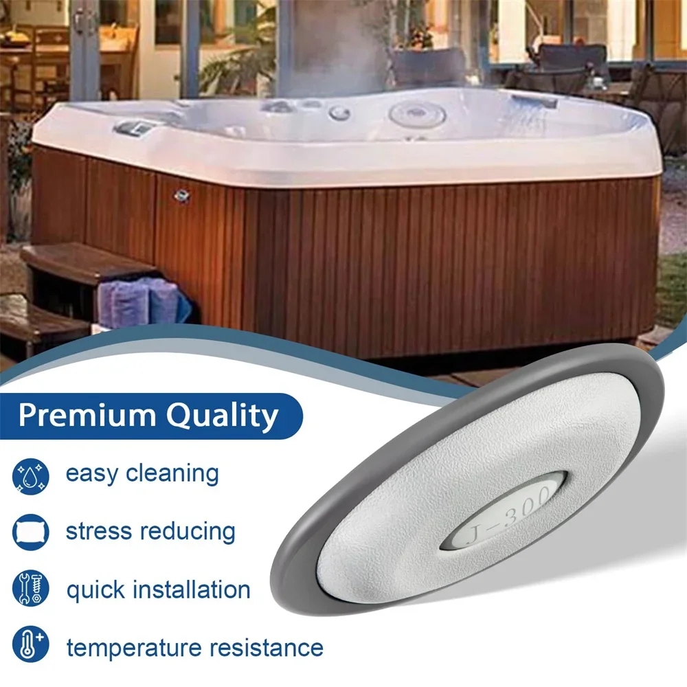1 шт. овальная Подушка 2472-824 + заднее крепление для джакузи гидромассажная Ванна и
