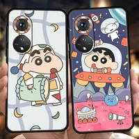 anime crayon shin chan cool phone case for honor 50 10i 20i pro cover bag for honor 20 20s 10 9 8a 8s 8x 7a 5 7inch 7x tpu shell