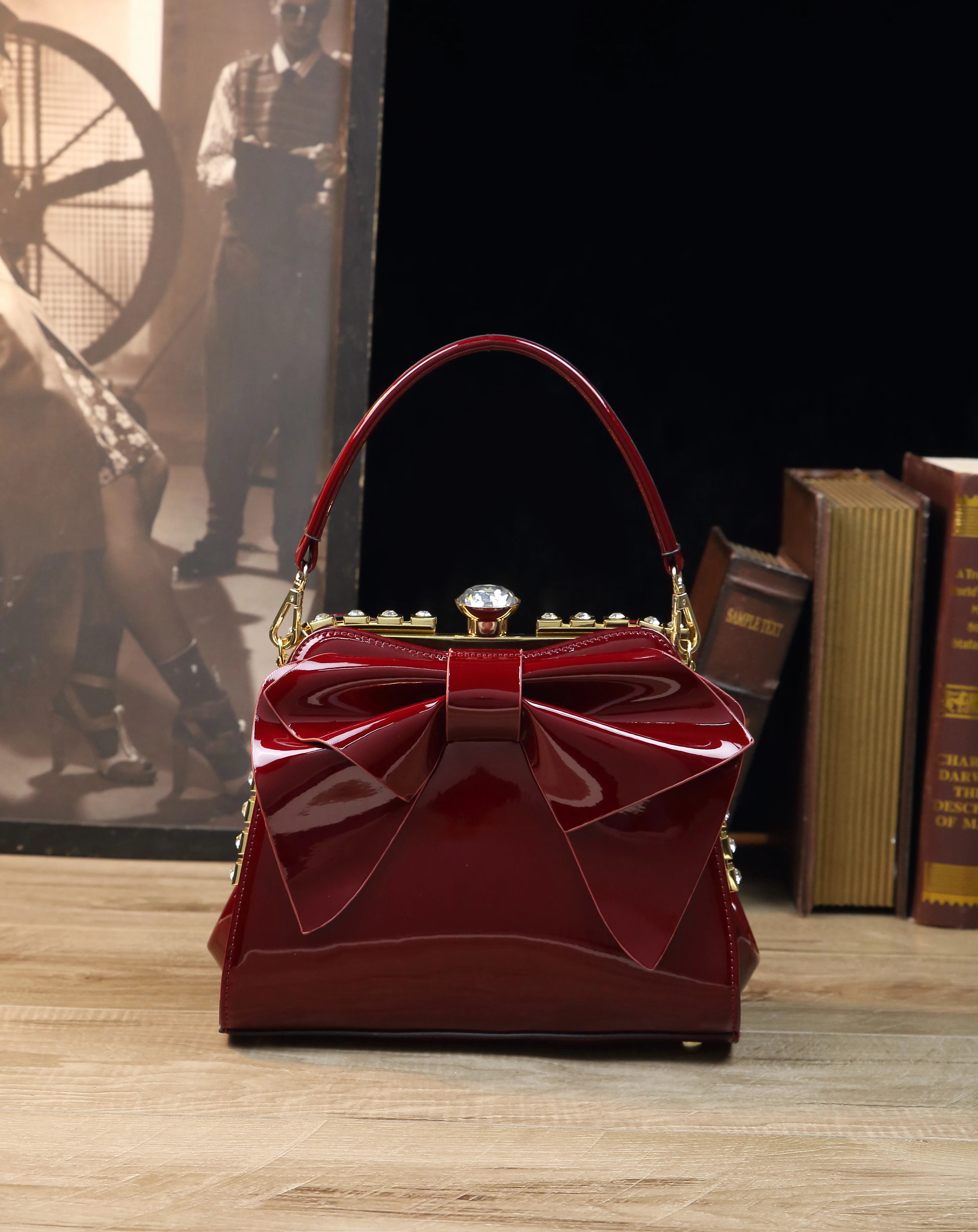 Women Dinner Bag FashionDress Diamond Banquet Hand Bag Evening Bag