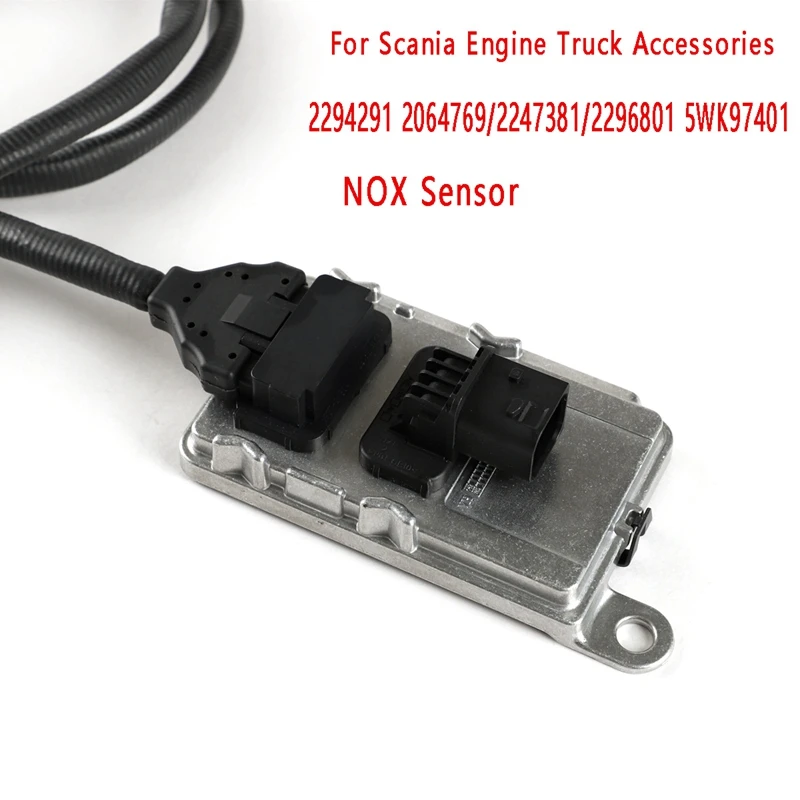 

Кислородный датчик азота, Датчик NOX 2294291 2064769/2247381/2296801 5WK97401 для двигателя Scania, аксессуары для грузовиков