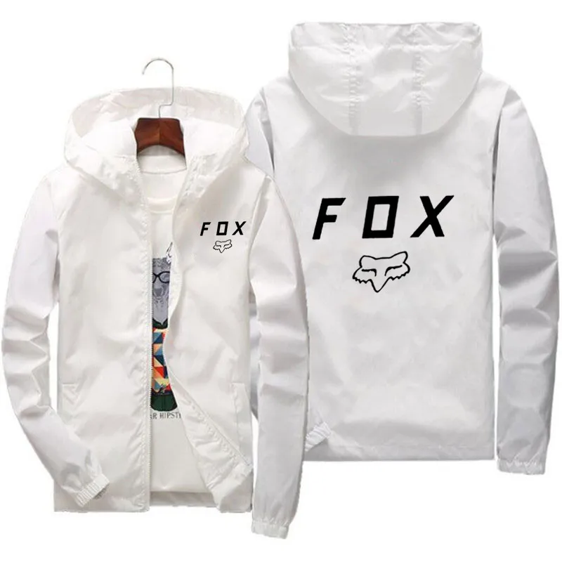 Модные брендовые мужские куртки из лисы пальто с капюшоном ветровка Мужская