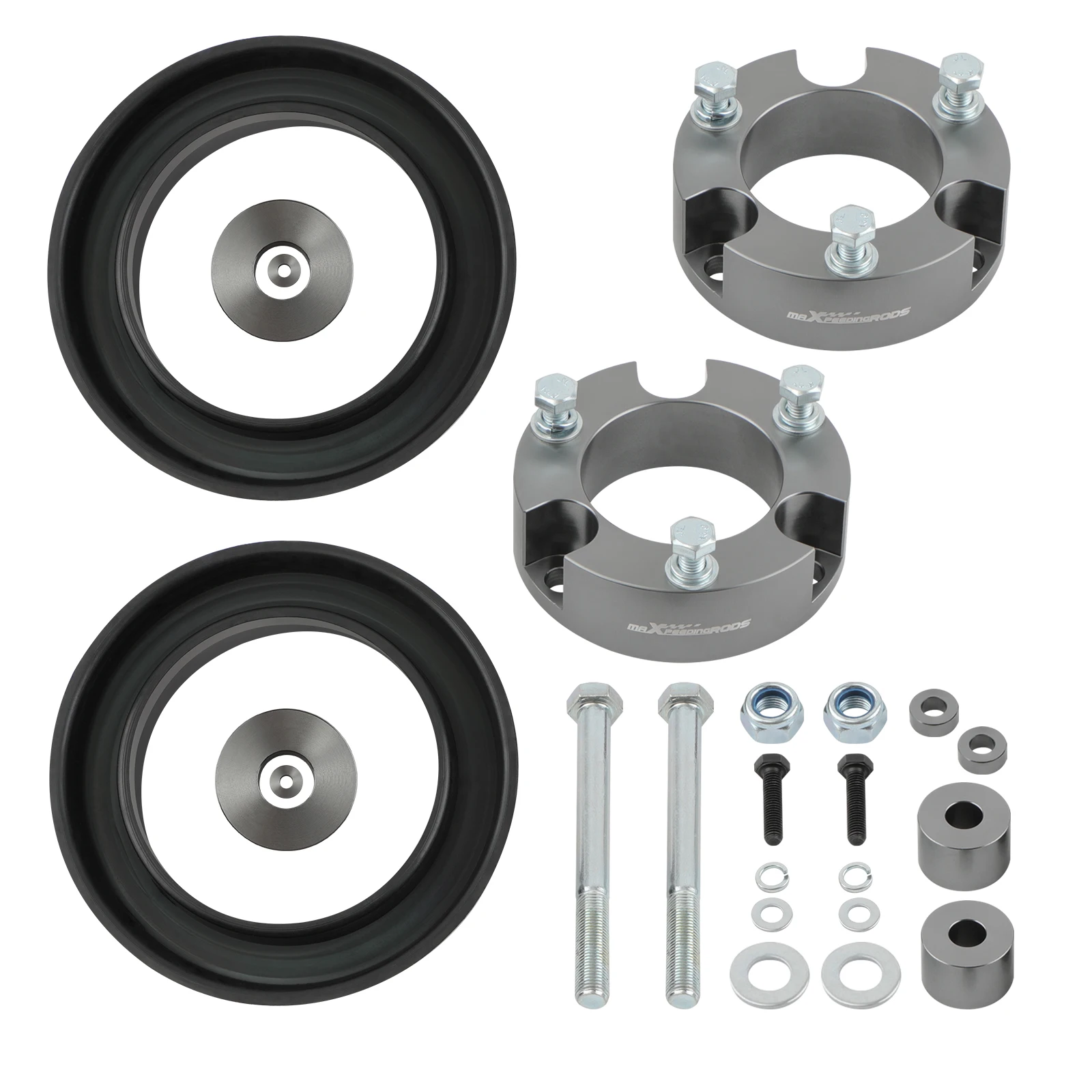 Фото Комплект для лифтинга MaXpeedingrods: 3 дюйма спереди и 2 дюйма сзади для Toyota 4Runner FJ Cruiser 2WD 4WD 2003-2022 №2