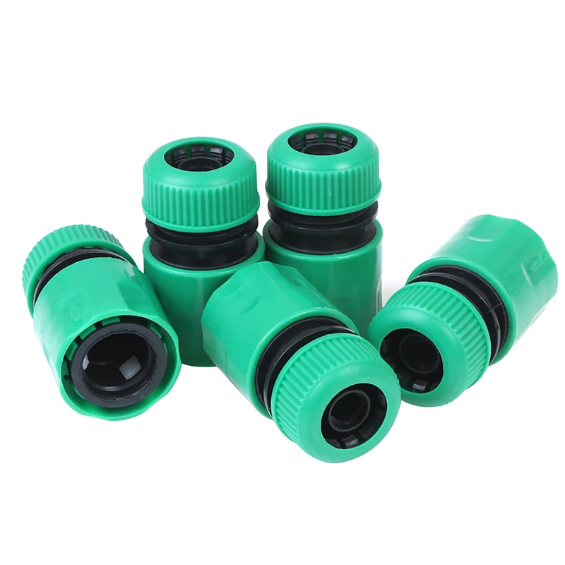 

5 шт. Пластиковые соединители для шланга 1/2", зеленый