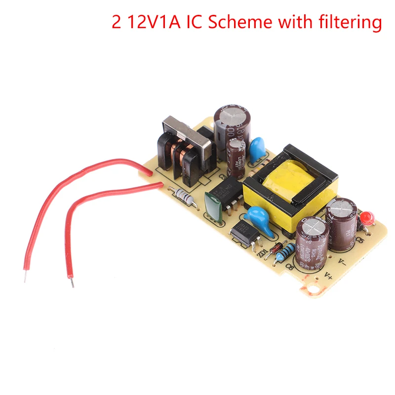 

AC-DC 12V 1A импульсный источник питания, неизолированная цепь AC 100-240V до 12V, плата регулятора для ремонта