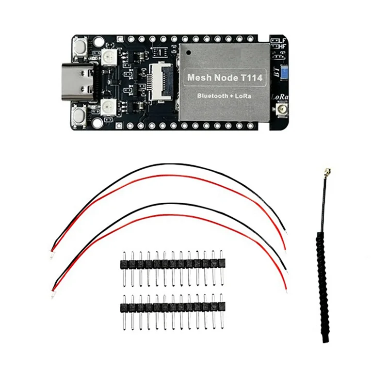 Фото Сетчатый узел T114 Местластичный трекер NRF52840 SX1262 Lorawan для Arduino BLE Wi-Fi Приборная плата позиционирования низкой мощности-A31R №5