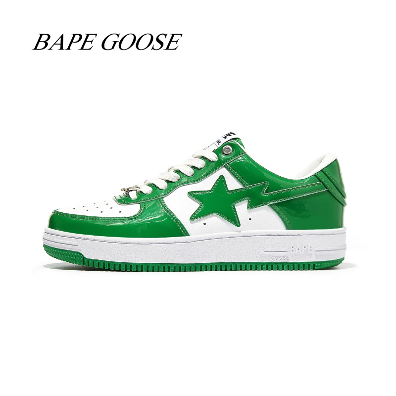 

BAPEGOOSE Original Vibe Af1 Trend Men Women SB Skate Sneakers Air Force Skateboarding Unisex Dunks Low Top Sports Casual Shoes