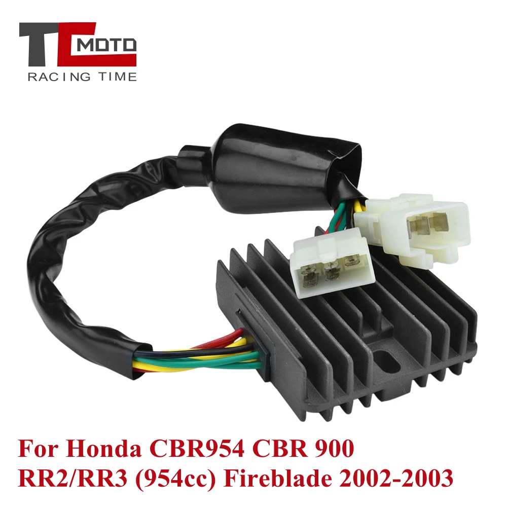 TCMOTO CBR 954 CBR900RR2 Motorcycle Voltage Regulator Rectifier For Honda CBR954 CBR 900 RR2/RR3 954cc Fireblade 2002-2003