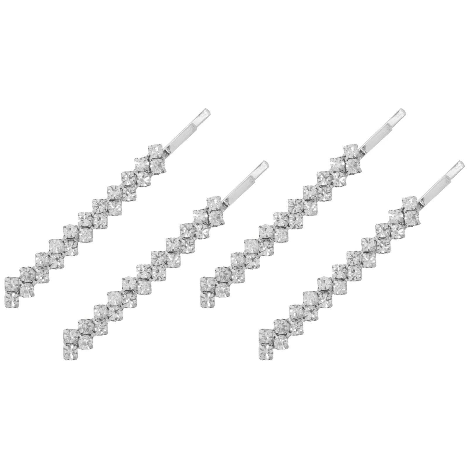 Заколка для волос с кристаллами стильные заколки женские жемчугом и черными