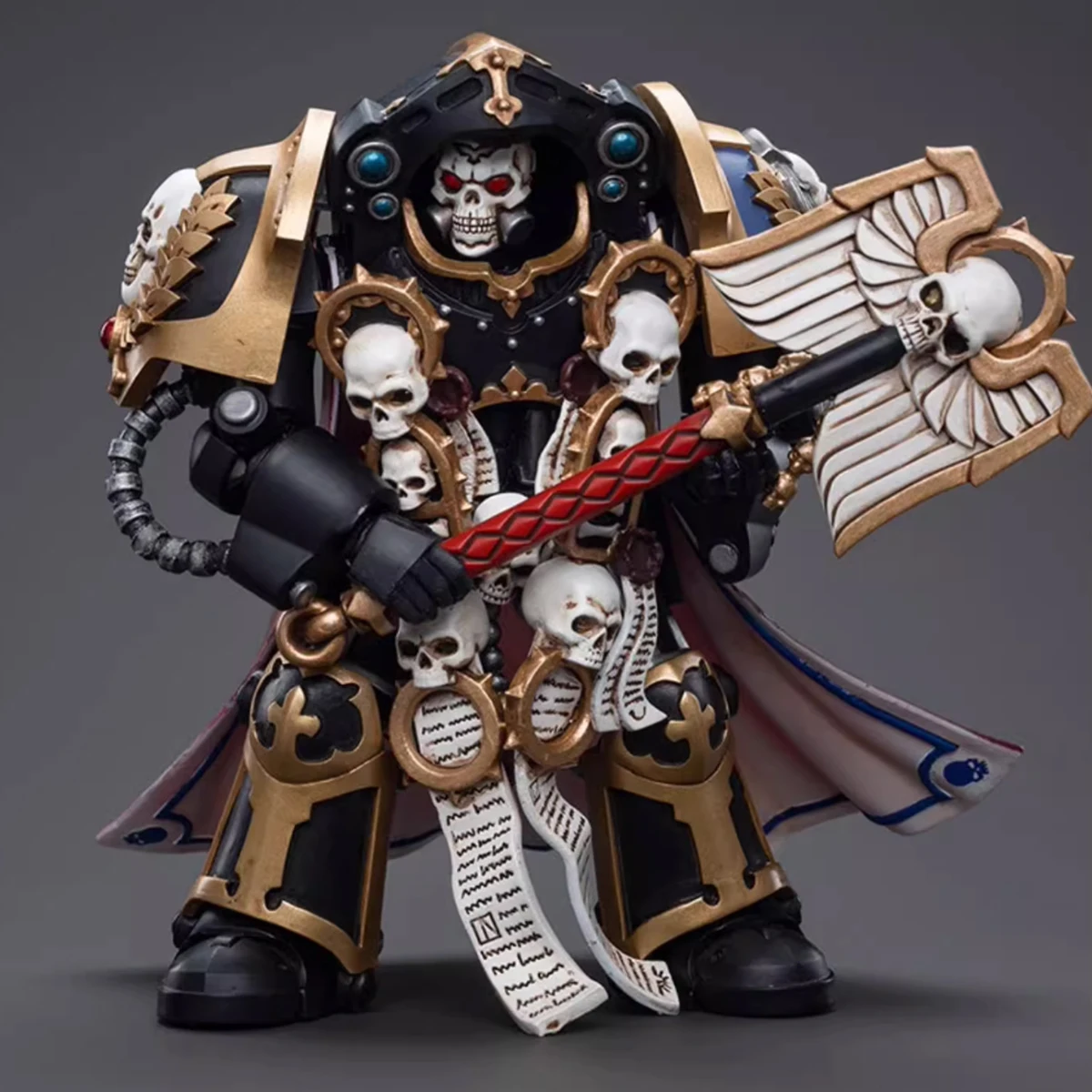 JOYTOY Warhammer 40K Фигурка 1/18 Ультрамарины Терминатор Чаплен Брат Виниус Аниме