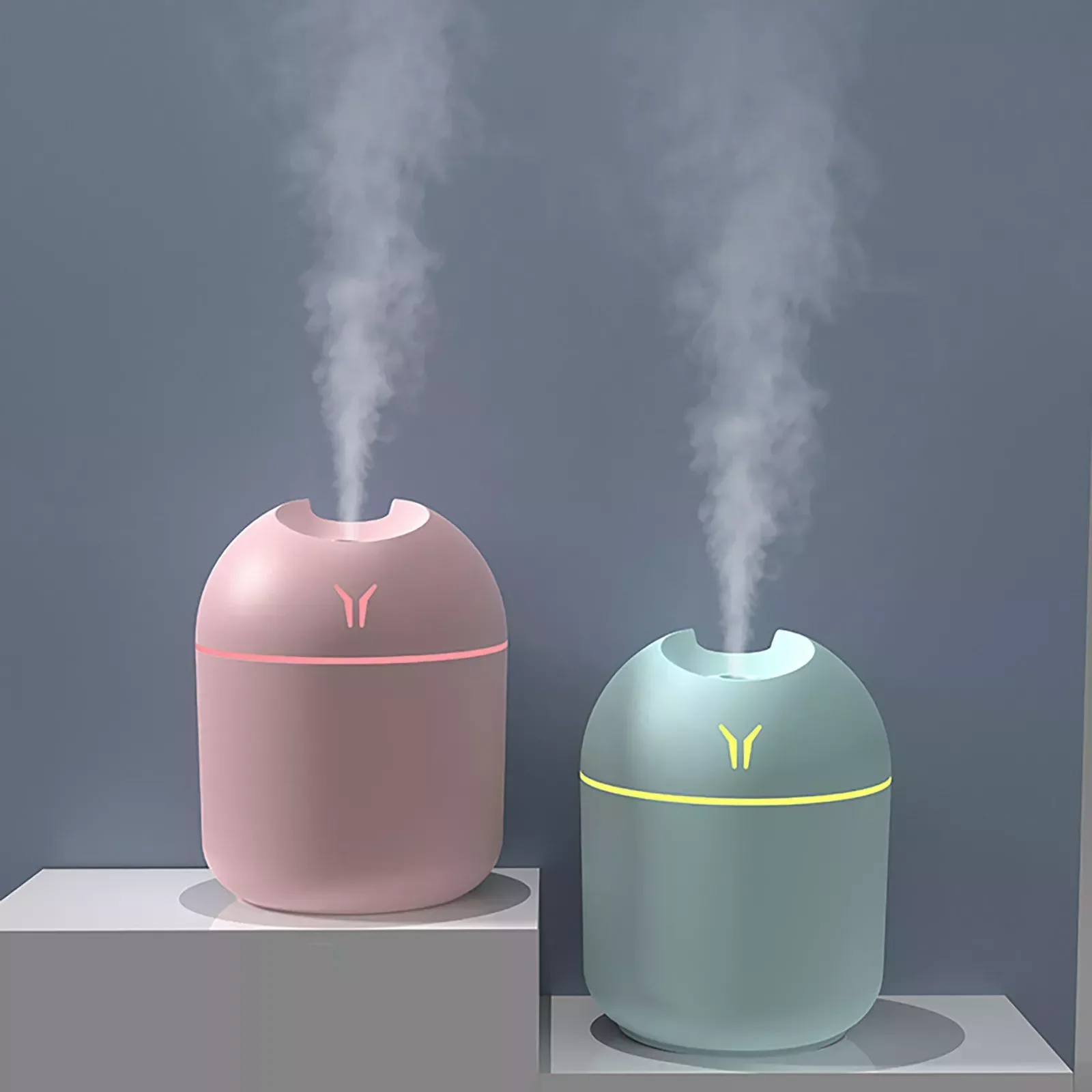 

Colorful Color Night Lamp Humidifier Portable Cool Sound Humidifier Liquid Air Fresheners Car Interior Accessories