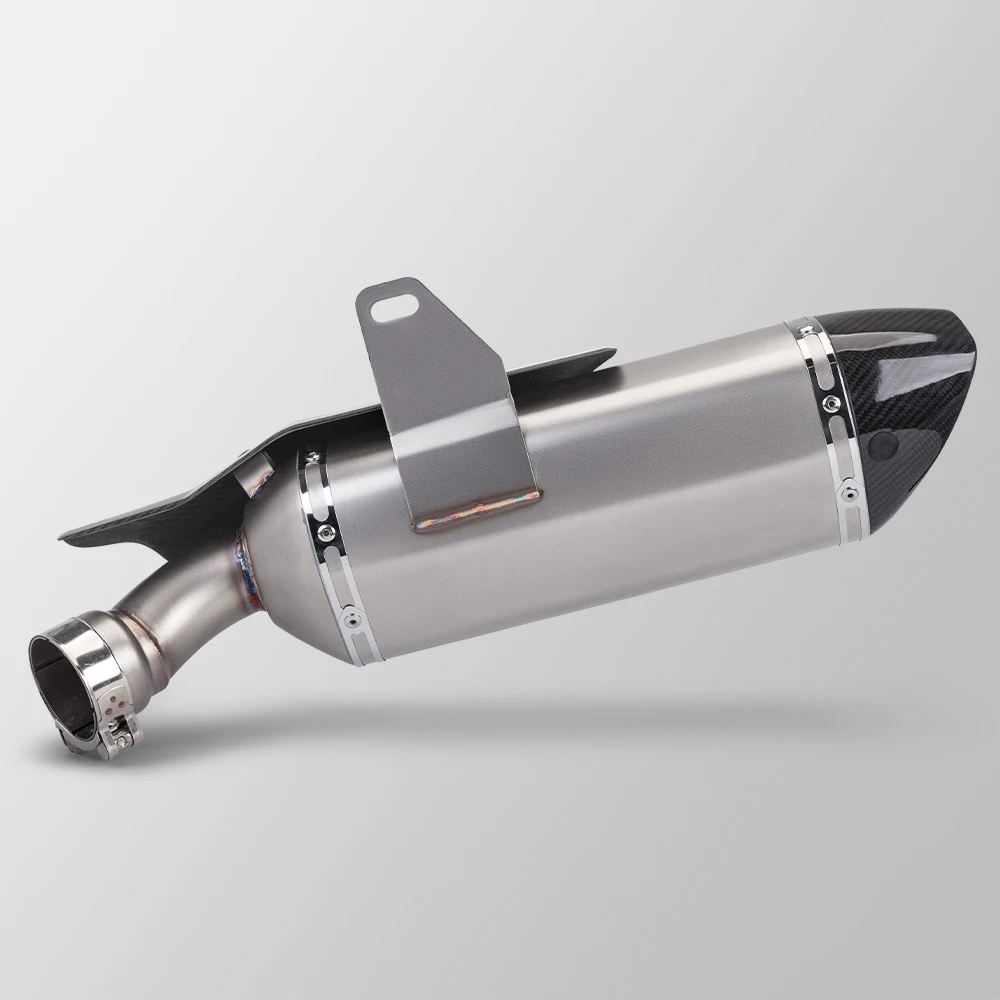 Подходит для zx4r zx4rr мотоцикла 470 мм модификация выхлопных газов средняя выхлопная