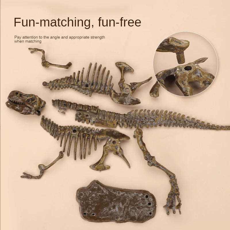 Фото Мир Юрского периода дети Динозавр игрушка DIY Fossil archeology набор \ №5