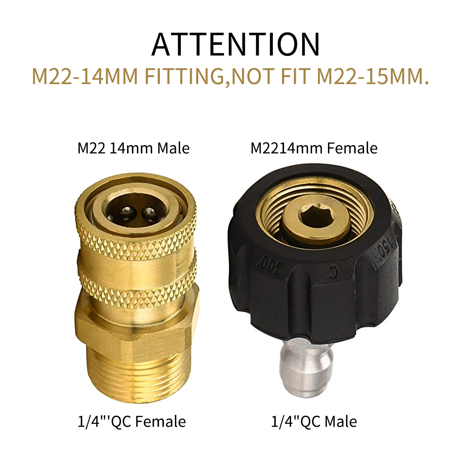 Латунный соединитель шланга для мойки высокого давления с отличной