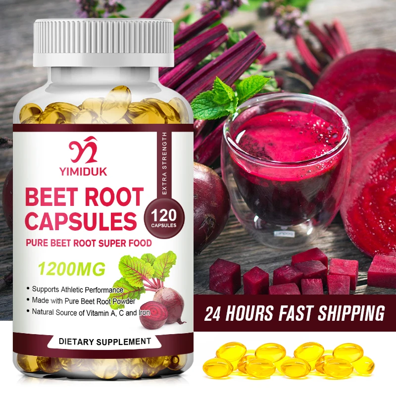 

Beet Root Capsules Rich In Antioxidants Blood Pressure Support Natural Nitric Oxide Supplements Improve Stamina Enhance Ability