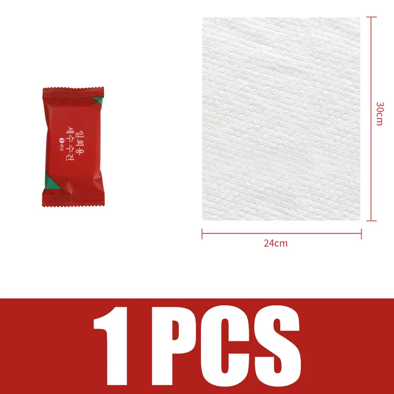 

Одноразовые дорожные полотенца из хлопка, 1/5/20 шт.