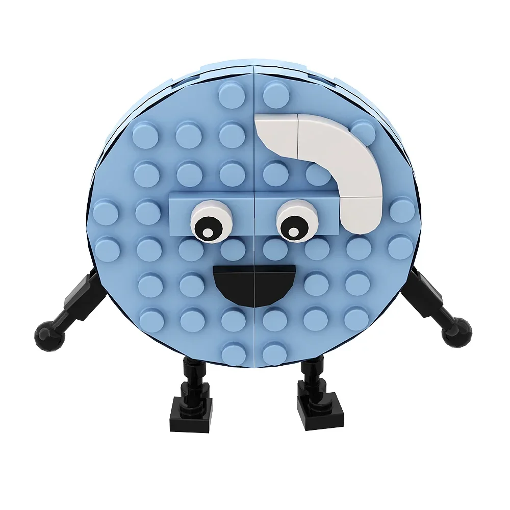 Gobrick MOC сражение за остров мечты кирпичи плюшевая игрушка листья огненный цветок