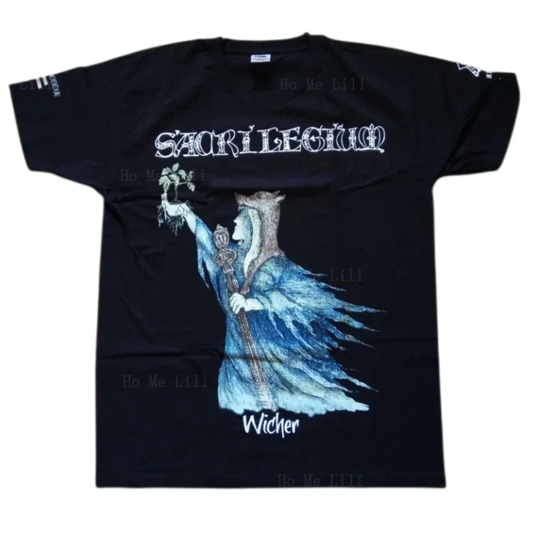 Персонализированная футболка оверсайз с принтом особой богини sacrilgium Wicher