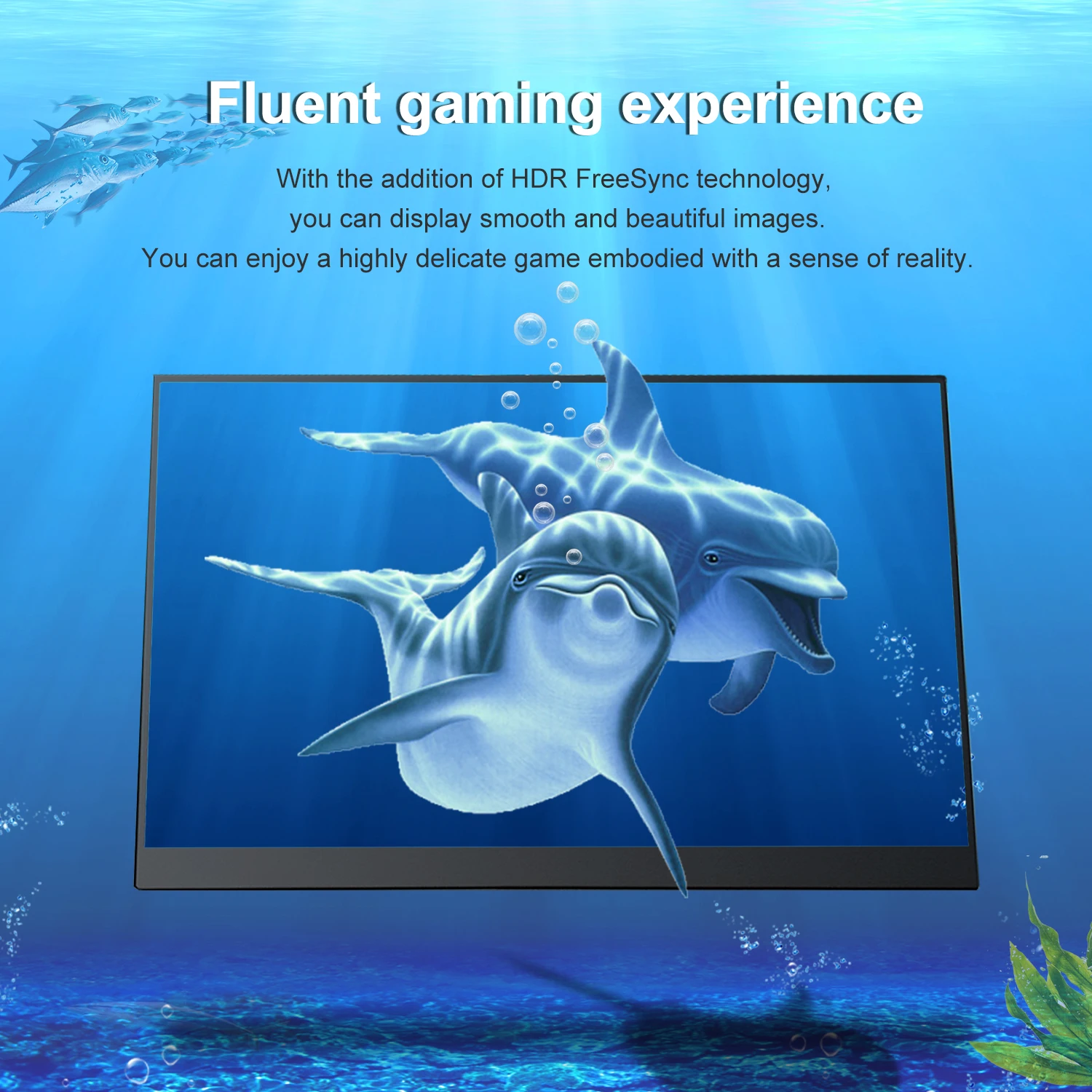 portable monitor 16 2560x1600 2k hdr gaming monitor laptop computer display hdmi usb c ips screen ultra slim for pc mac ps 4 5 free global shipping