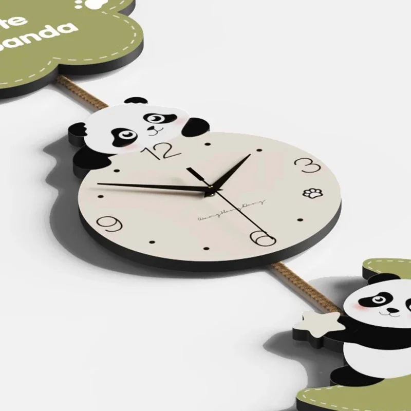 Корейские винтажные настенные часы цифровые Роскошные внутренние Xenomorph для