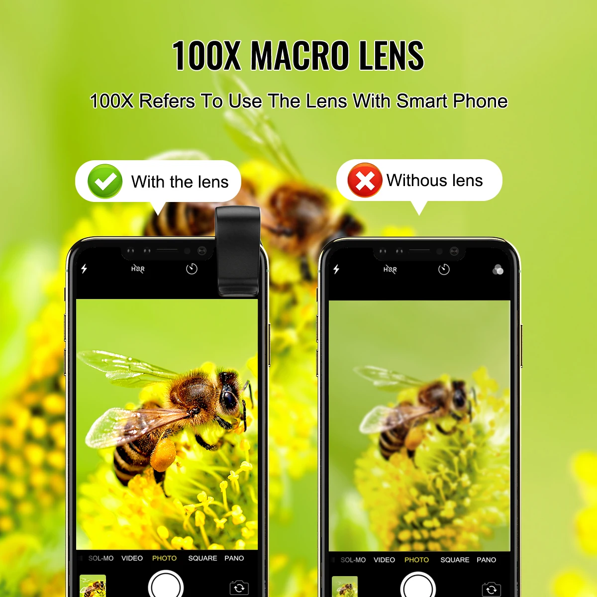 apexel100x magnification microscope lens mobile led light micro pocket lenses for iphonex xs max samsung all smartphones free global shipping