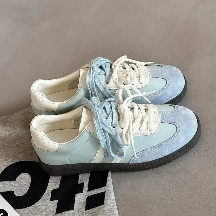 Женская обувь Dexun осень-зима 2023 новые повседневные кроссовки в тон на плоском