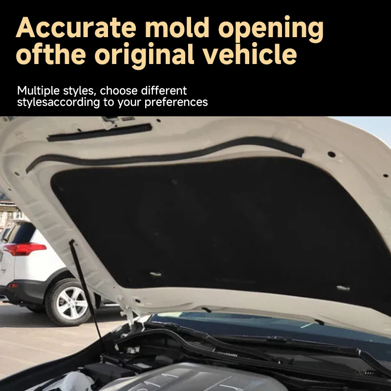 Звуковые накладки двигателя на переднем капоте для BMW 5 серии G30 G38 525 528 530 2017 ~ 2024 2020