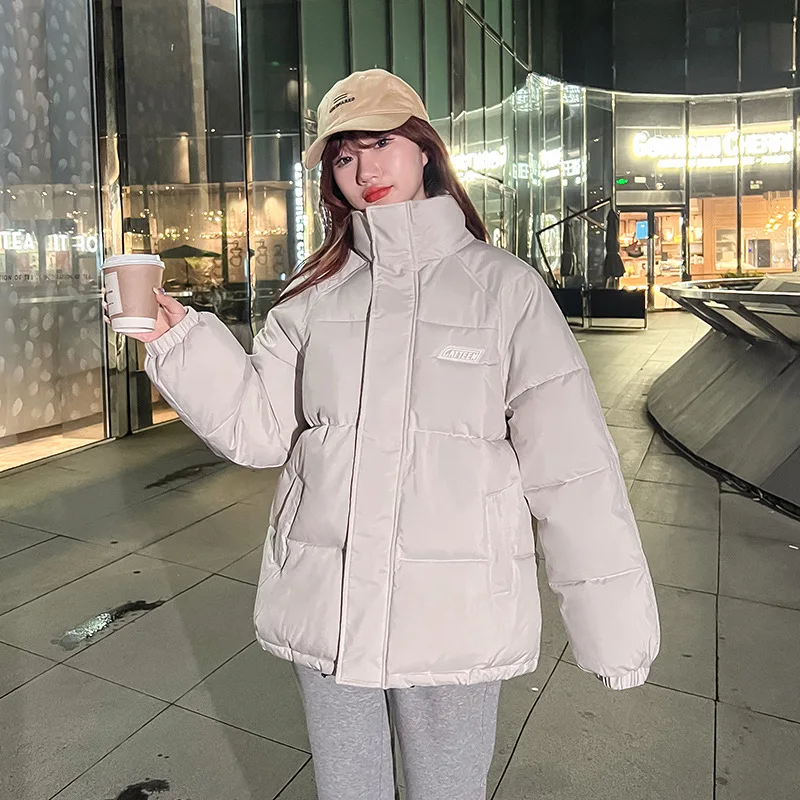Winter Outwear loose Jacket parkas Winter Women Jacket Parkas Coat New Sports Style Thick Warm padded Coat Female