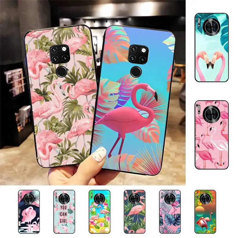 

RuiCaiCa Flamingo Phone Case For Huawei Nova 3I 3E mate 20lite 20Pro 10lite Luxury funda case