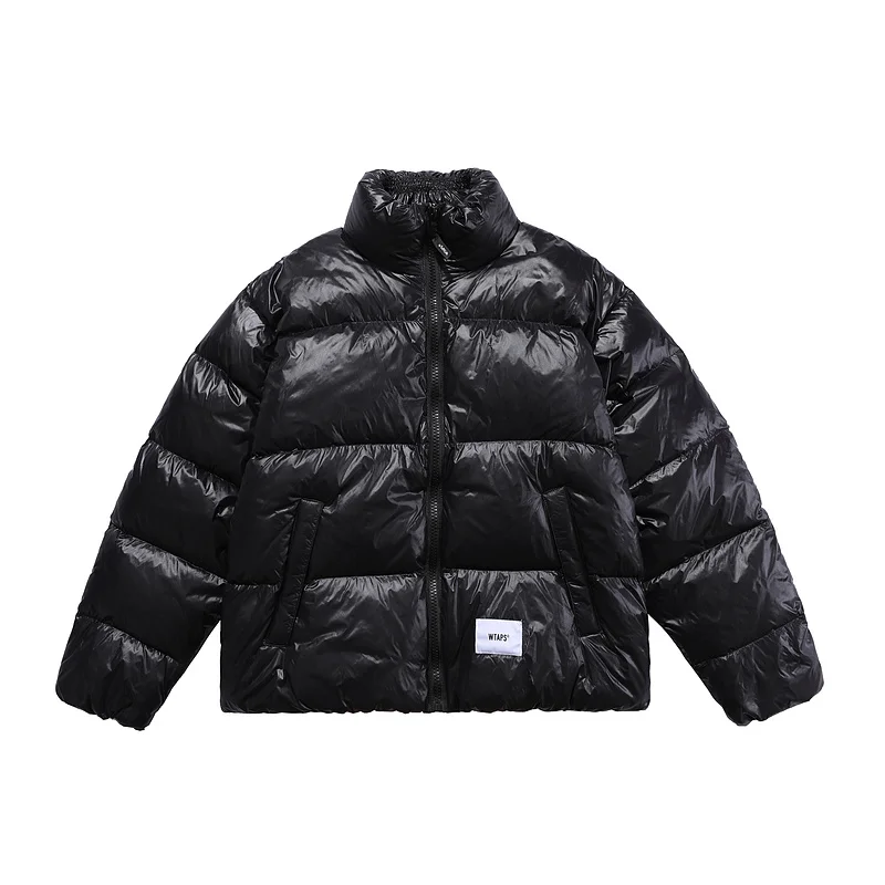 2022FW Men Women Couple Down Jacket Hip Hop High Street Oversize Down Jacket Top Quality WTAPS Pure Color Bread Coat Down Coat