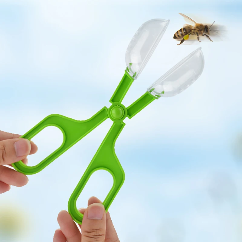 

New Insect Trap Handy Scoopers Bug Catcher Set Insects Scissors Outdoor Toys Child Portable Insects Catcher Tongs Light Tweezers
