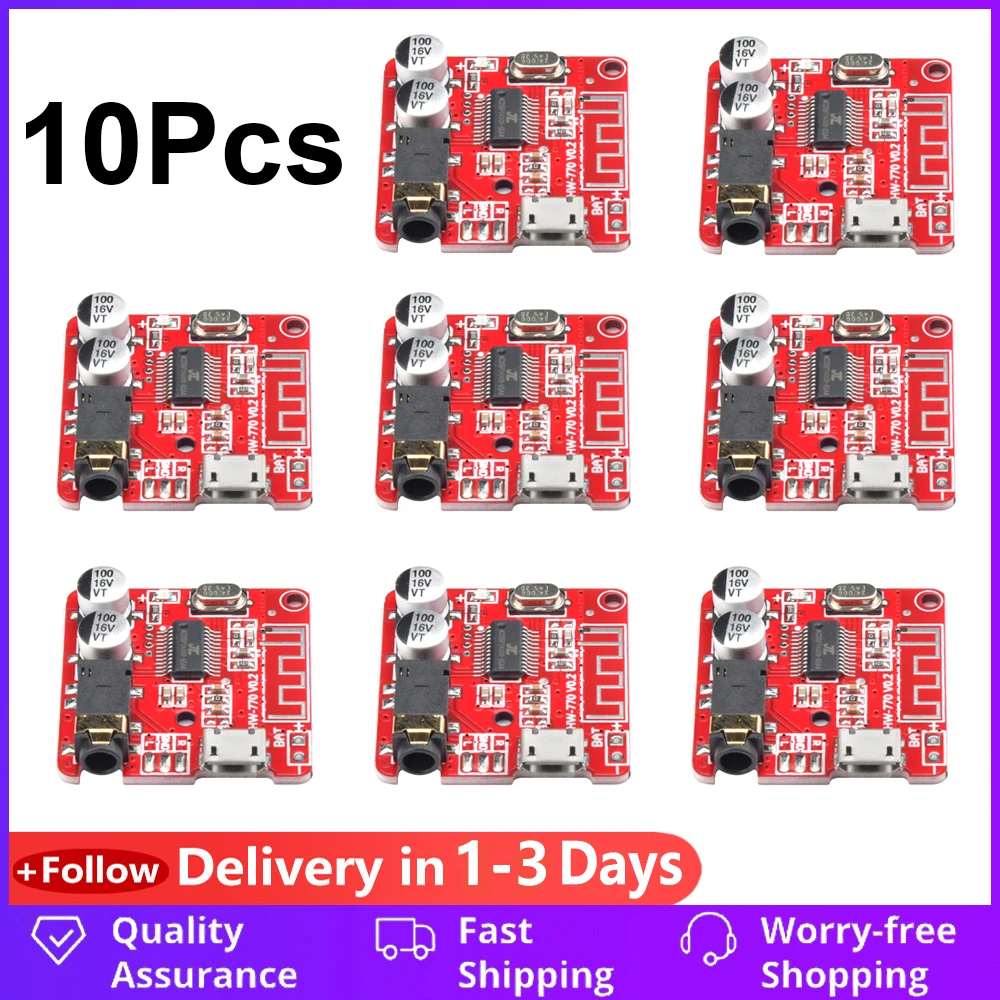 

Bluetooth Audio Empfänger Bord Bluetooth 5,0 MP3 Lossless Decoder Board Wireless Stereo Musik Modul 3,7-5V XY-BT-Mini