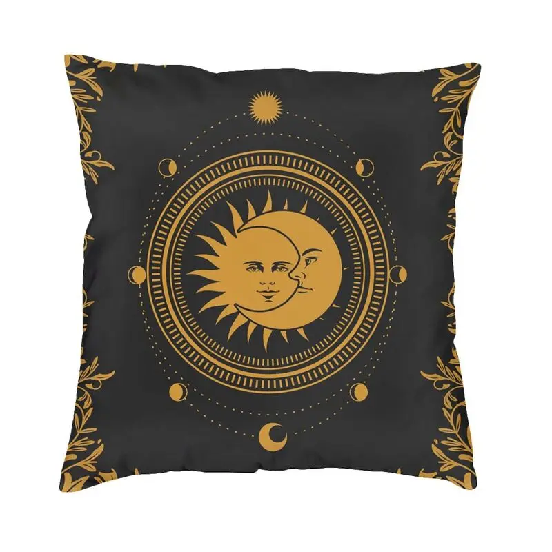 

Квадратная наволочка для влюбленных домашний декор наволочка для подушки в стиле Таро декоративная подушка для автомобиля двусторонняя пе...