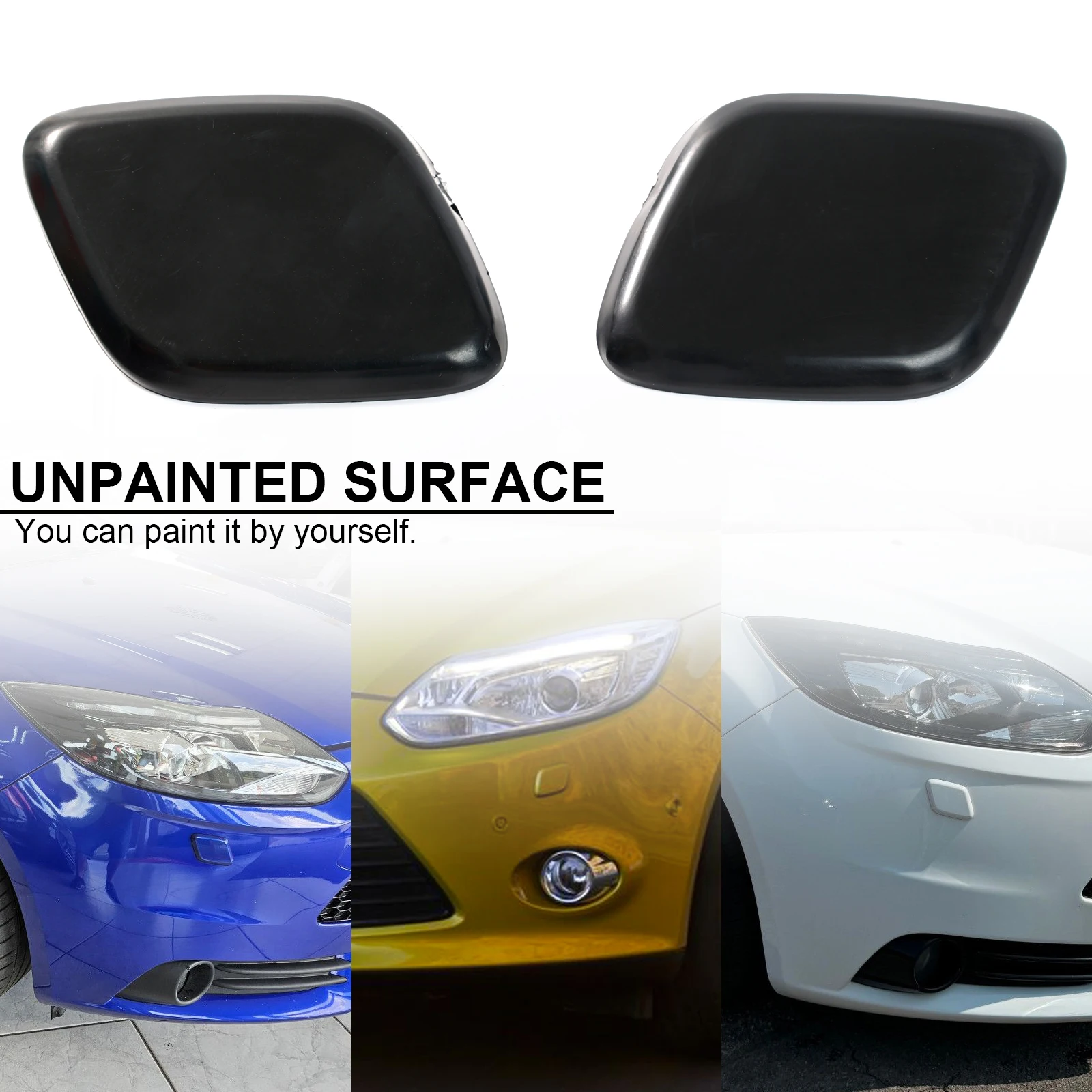 2 шт. для Ford Focus MK3 2010-2014 передний бампер крышка сопла омывателя фар R &amp L 1719217