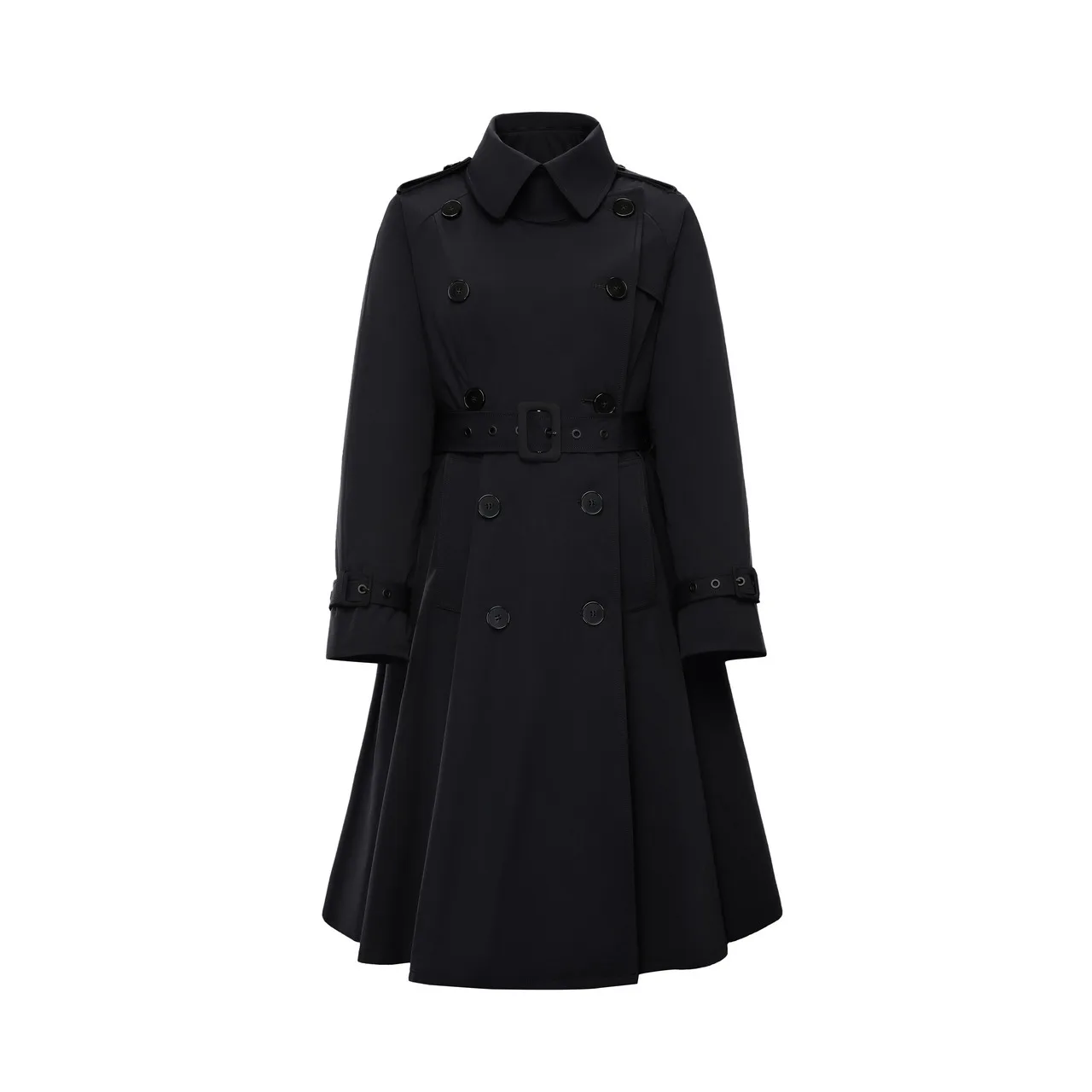 BOSIDENG пар шоу женщин гусиный пух куртка Тренч высокого качества теплый B00146254