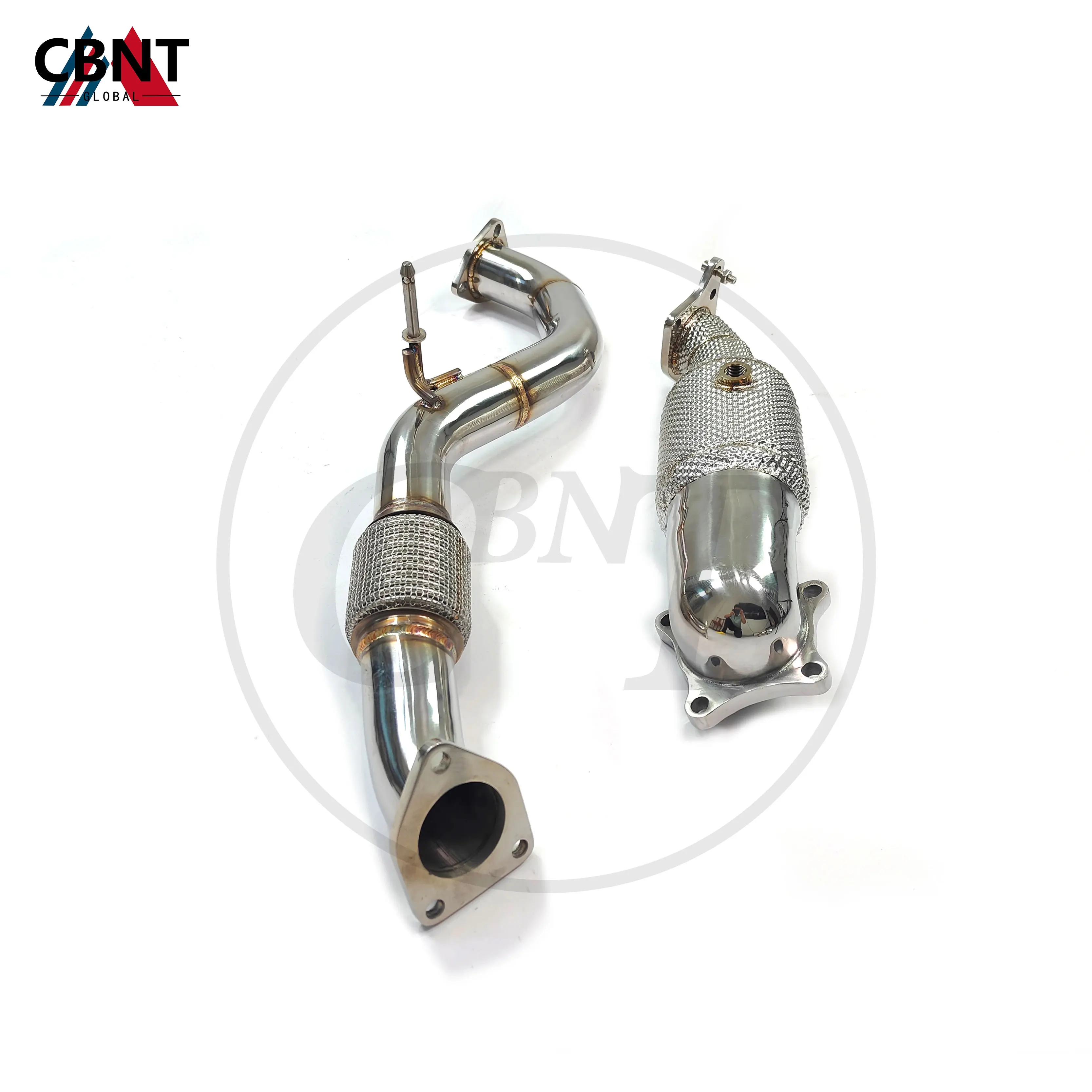 

CBNT для Honda Civic X Type-R FK7 FK8 1,5 T 2015-2023 выхлопная труба Catted/Catless Downpipe, передняя выхлопная система