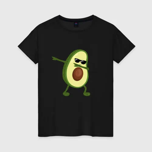 Женская футболка хлопок Авокадо дэб |