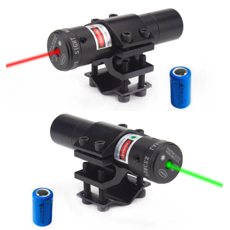 

Green Red Dot Rifle Laser Sight AR15 Laser Pointerwith 11mm 20mm Picatinny Rail Mount