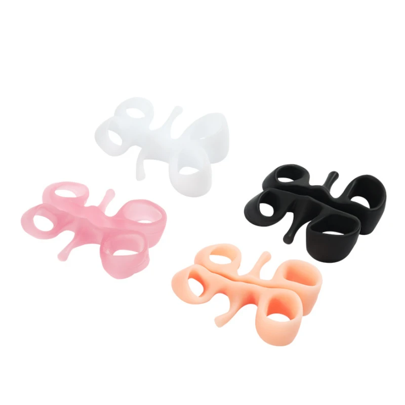 

4pieces=2pairs Gel Hallux Valgus Protector Pads Foot Care Silicone Hammer Toe Corrector Separators Bunion Pain Relieve Orthotic