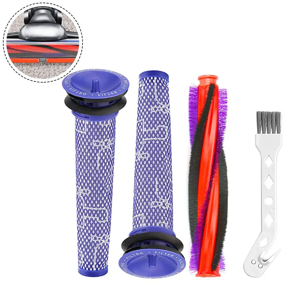 

Роликовая щетка для пылесоса Dyson V6 DC58 DC59 SV03, 185 мм