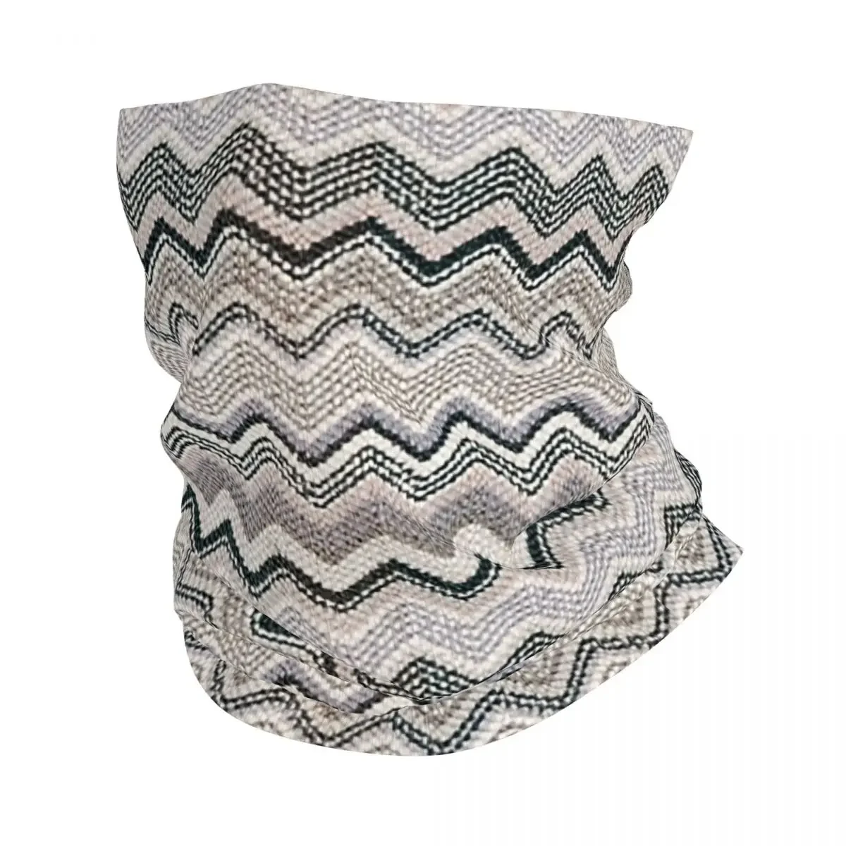 Роскошная домашняя Бандана ЗигЗаг шейный платок ветрозащитный шарф для лица
