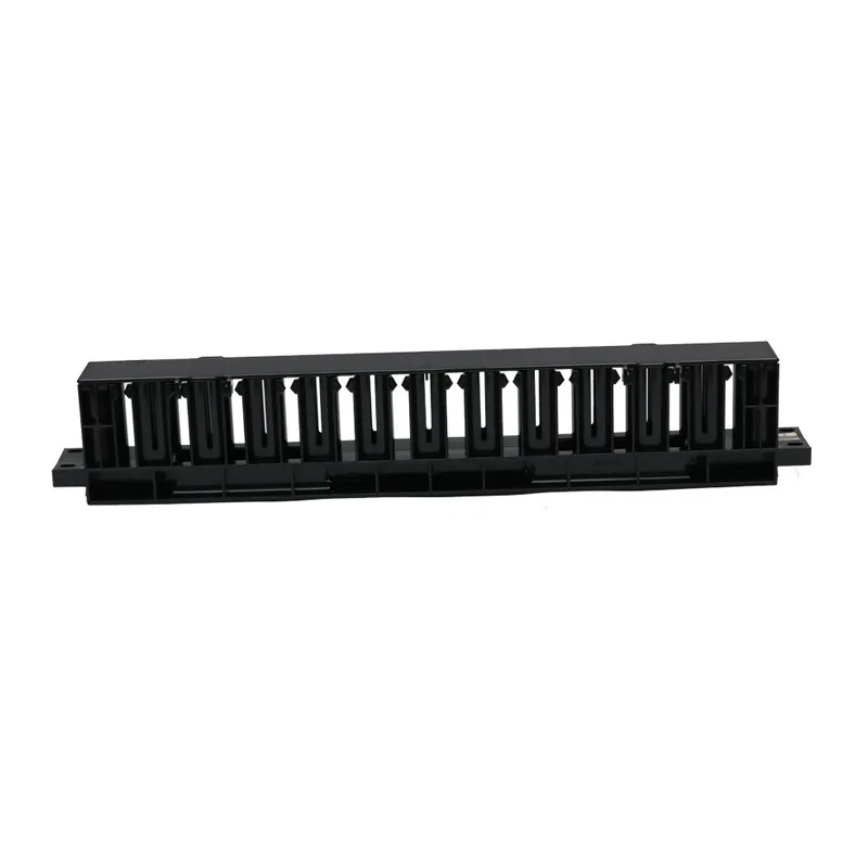 

12 File 1U Plastic Network Cable Management Rack Cable Finishing Rack Rack Network Cable Manager Plastic Cable Management
