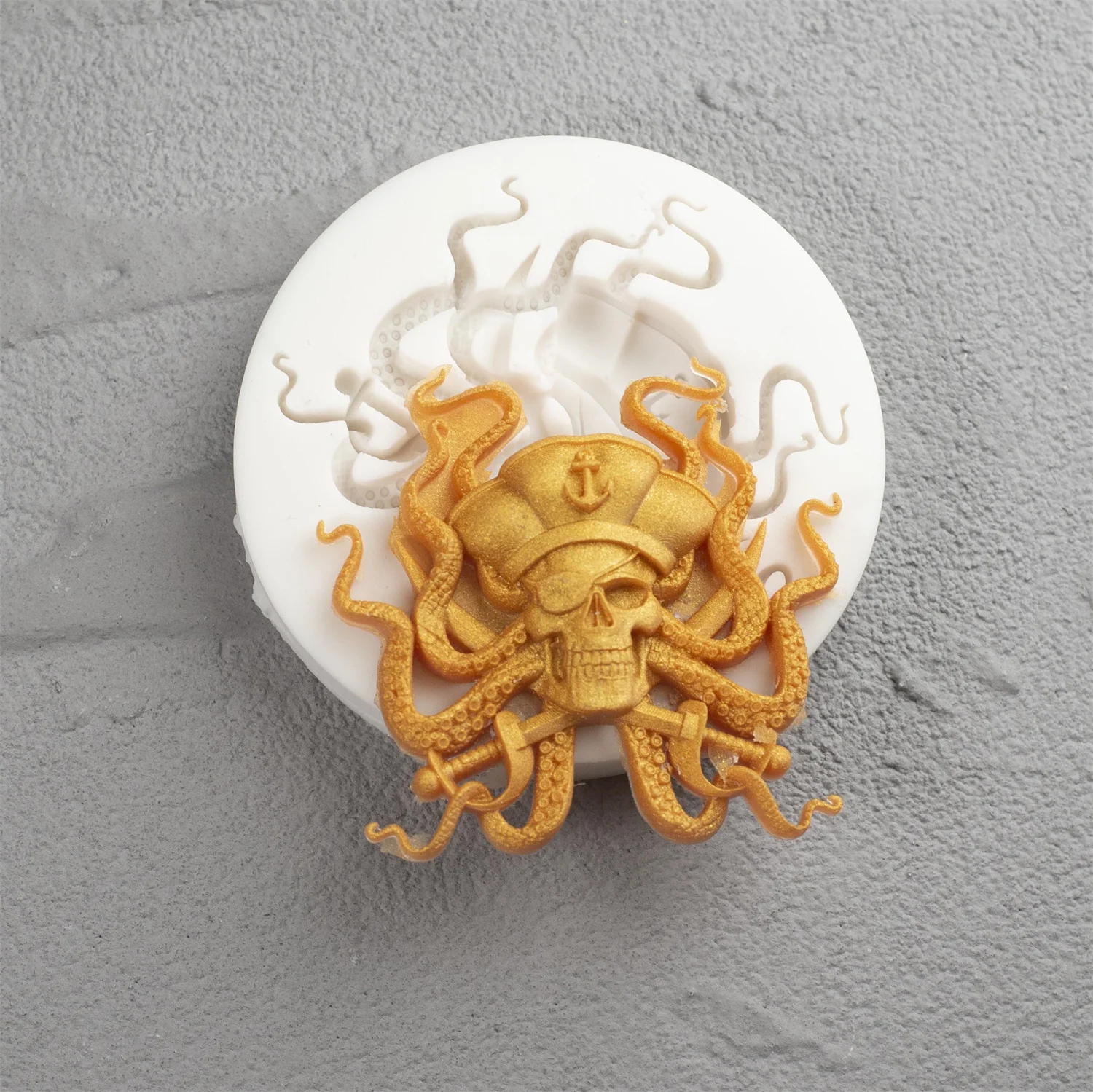 

3D Пиратская силиконовая форма для торта, форма для шоколада, конфет, кухонная форма для выпечки